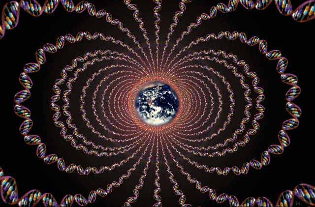 The Dreaming Planet and Her Master Molecule by dimitri